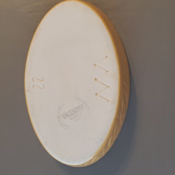 Valentina Porcelain Bakeware Ruffled Edge Italy - Picture 3 of 7